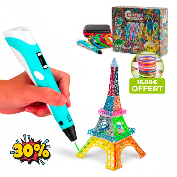 Le Coffret Cadeau Stylo 3D Complet