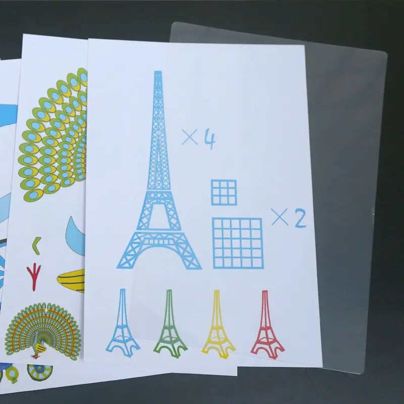 Carnet De Dessin Stylo 3D