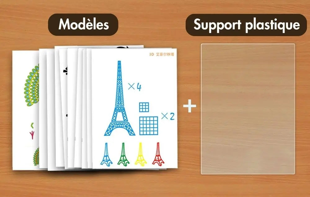 Carnet De Dessin Stylo 3D