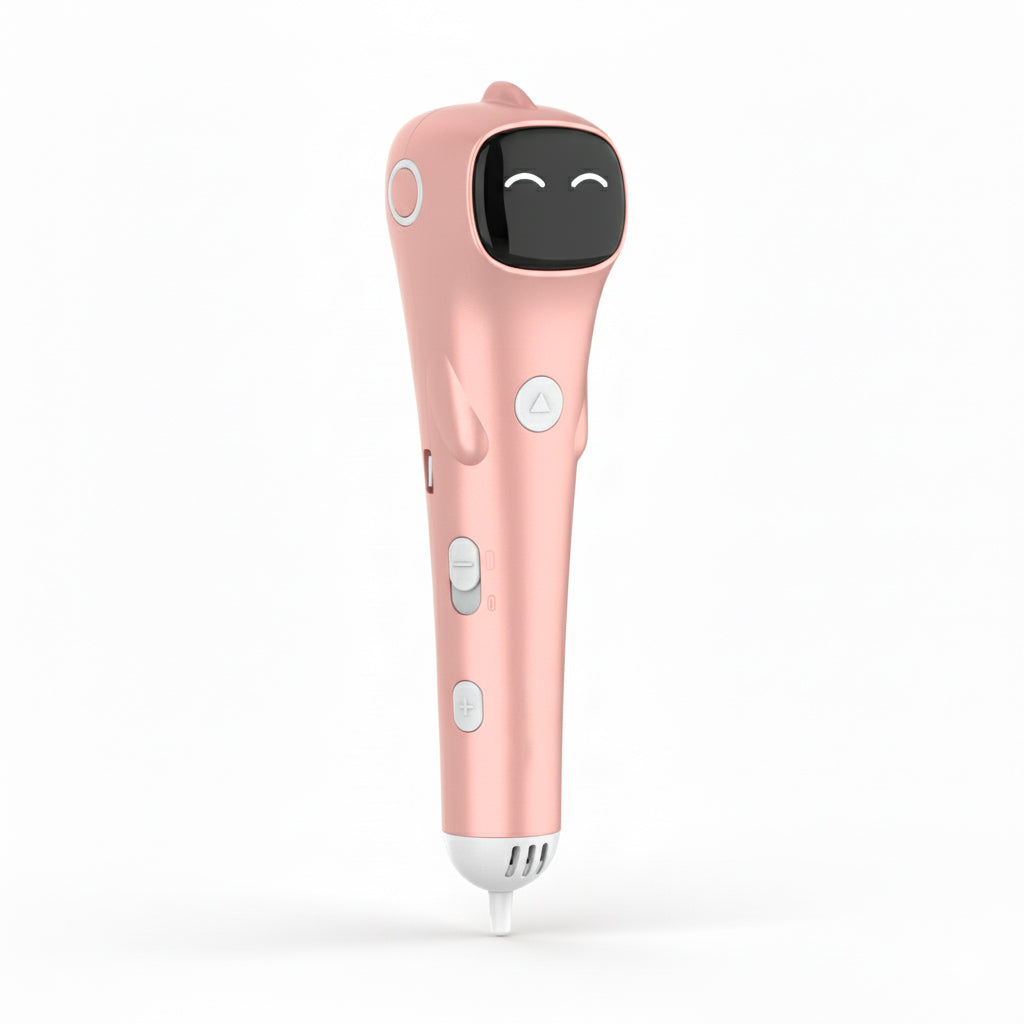 stylo 3d enfant rose