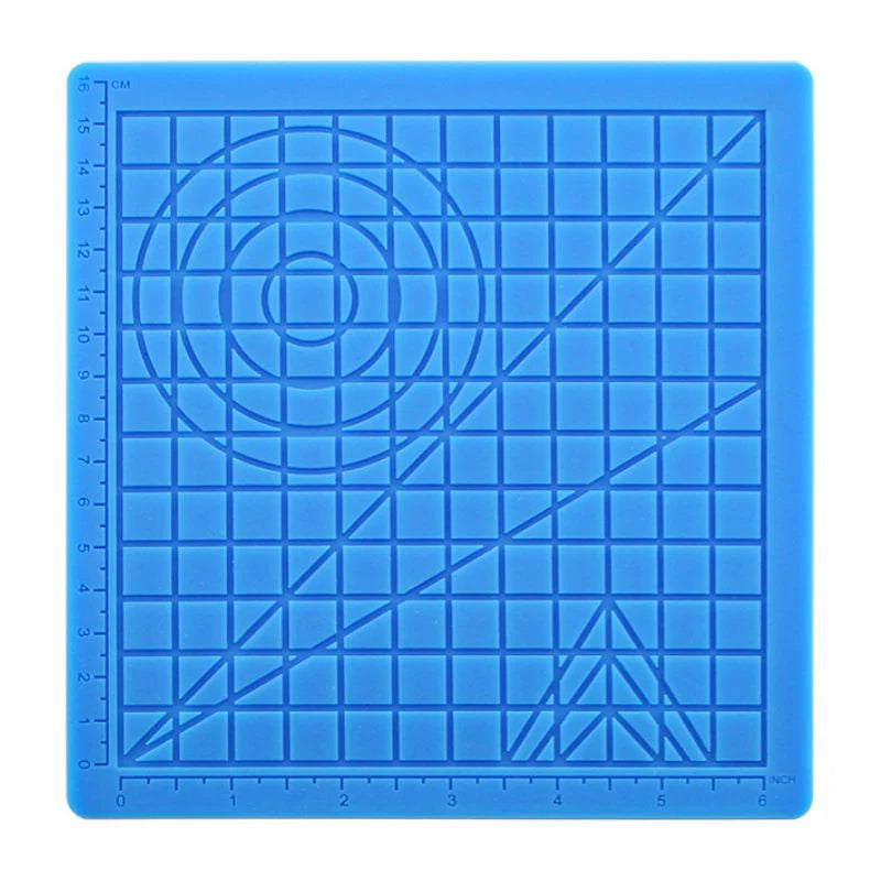 tapis de dessin bleu pour stylo 3d